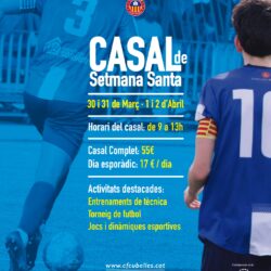 Casal de Setmana Santa 2026